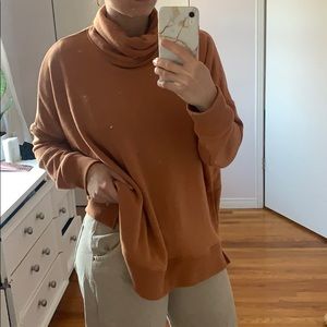 Aerie Oversized Turtleneck Sweater